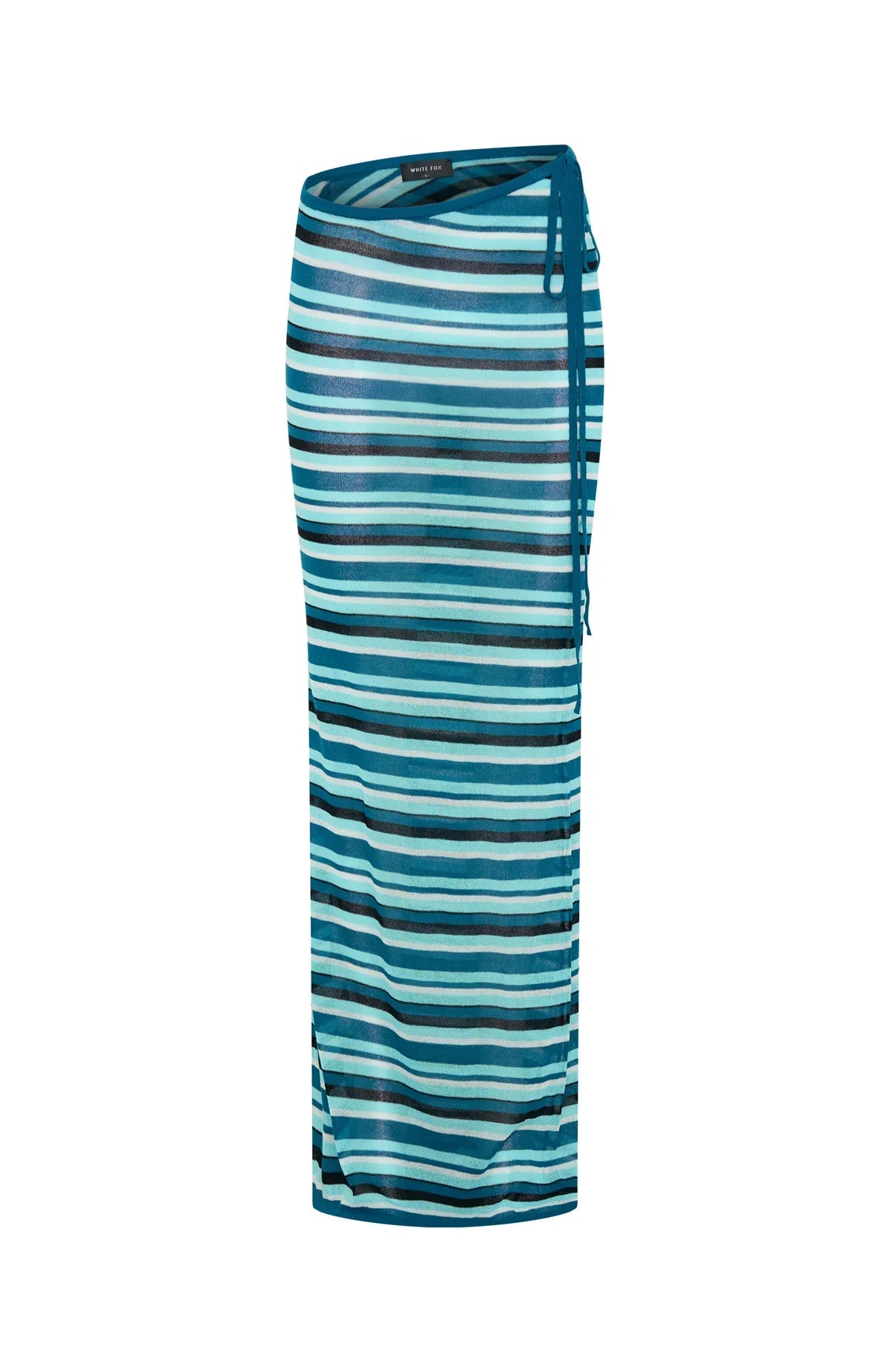 Some Where Beyond Knit Maxi Skirt Blue Horizon